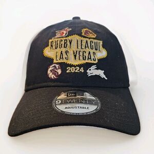 Official 2024 NRL Las Vegas 9TWENTY Cap Rugby League Strapback New Era HatNWT